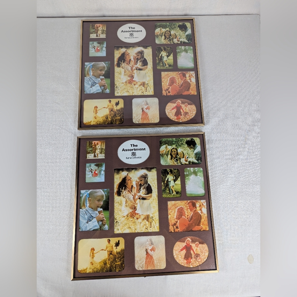 Burnes of Boston Picture Frame The Assortment Collage Vintage Plexiglass NEW - 2